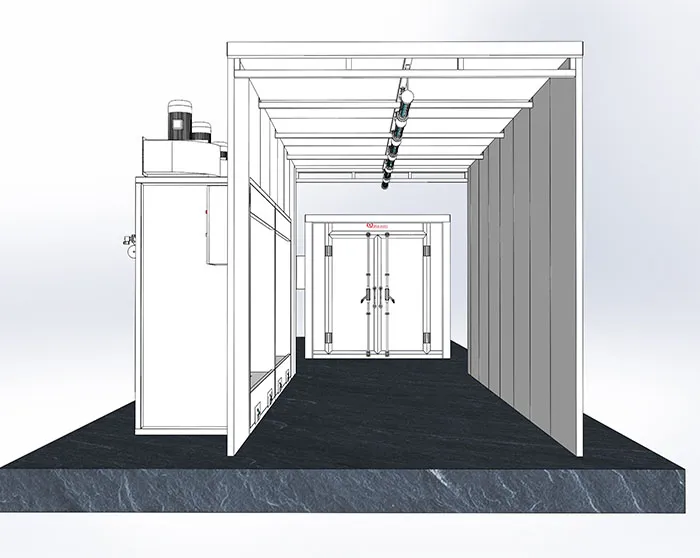 powder coating booth and oven for steel 4 powder coating booth and oven for steel 4