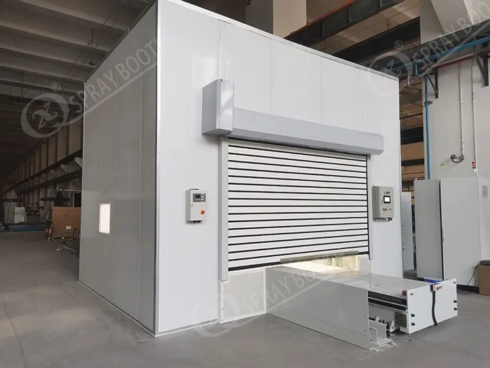 Metro Paint Booth With Painting Robots 4 Metro Paint Booth With Painting Robots 4